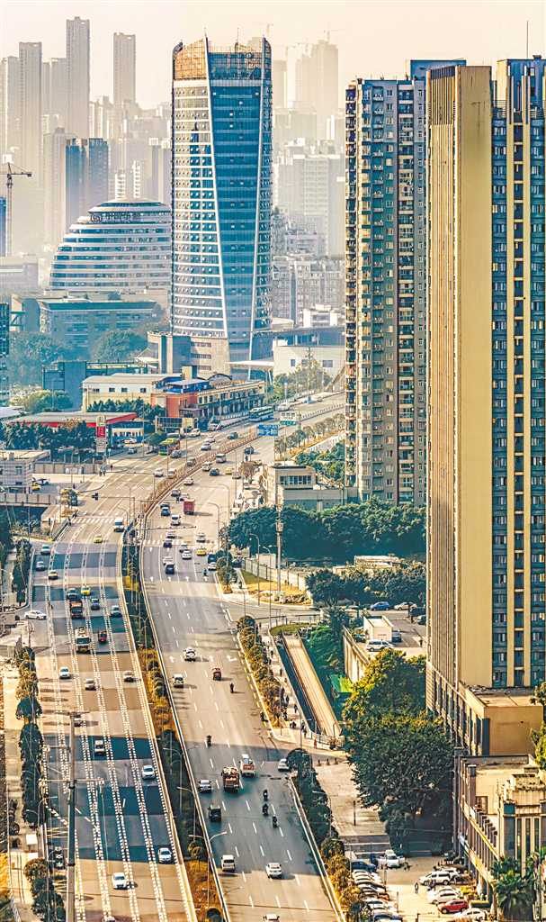 江北区海尔路改扩建工程完工通车