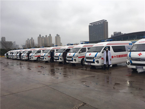 【湖北】美的集团再捐赠60辆负压救护车
