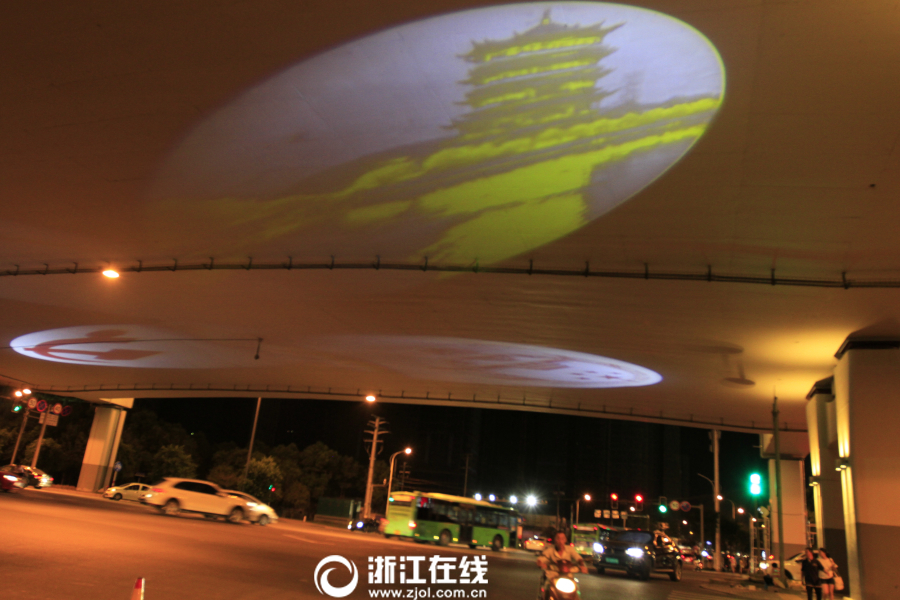 溫州：甌海大道樣板段亮燈