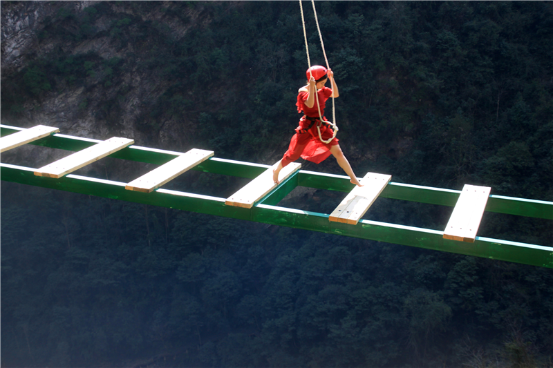 全国首家"空中奔跑魔毯" 将在春节期间开始迎客