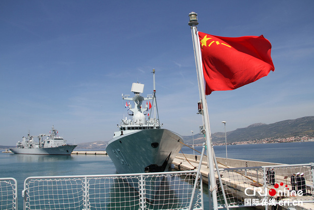 中国海军舰艇首访克罗地亚 将开展丰富交流活动加深两国友谊