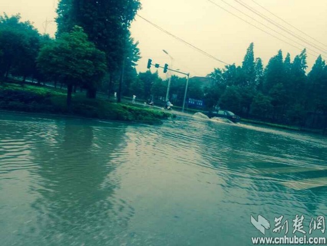 "东方之星"游轮在长江湖北监利段翻沉 县城积水严重