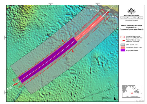澳大利亞發佈最新報告稱不會擴大MH370搜尋範圍