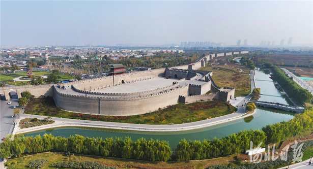 河北正定：古城初冬美如画