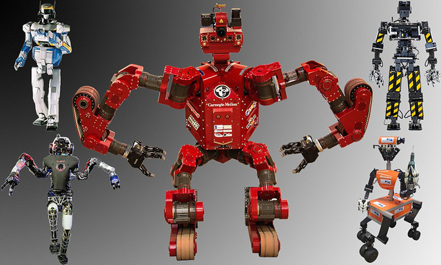 美国举办机器人大赛 现实版变形金刚比拼救灾技能