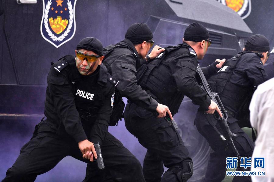 濟南舉行公安幹警實戰大練兵