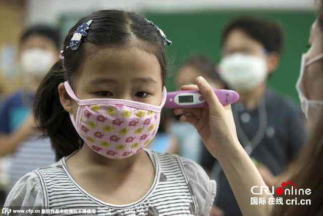 韩国MERS肆虐 首尔地区小学采取预防措施