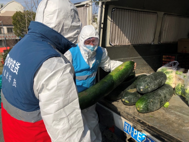 点赞！美团旗下餐饮供应链平台快驴进货向“战疫”一线捐赠16吨新鲜蔬菜