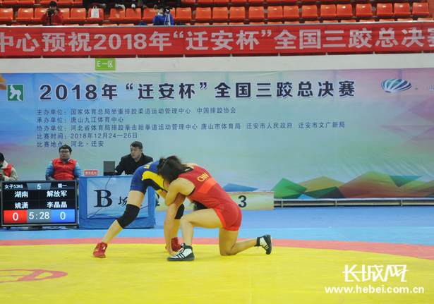 河北選手參加全國三跤總決賽