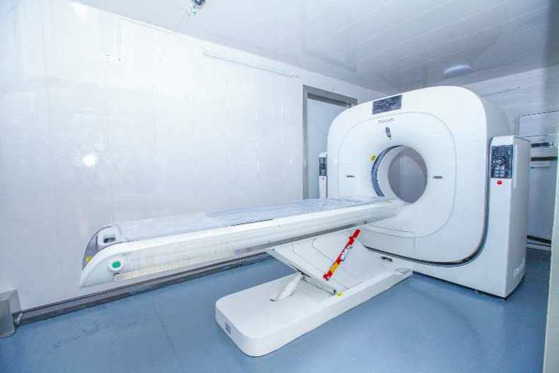 东软医疗移动CT扫描单元“雷神”下线发机 驰援疫情重点地区