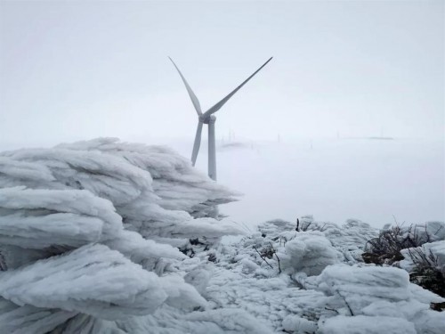 永州蓝山云冰山旅游景区开园迎客 邀您共赏云海、冰挂、稀有苔藓……