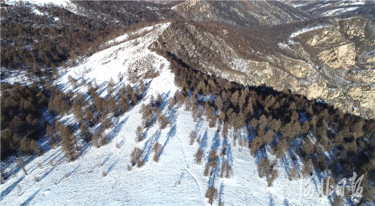 河北平山：太行雪景