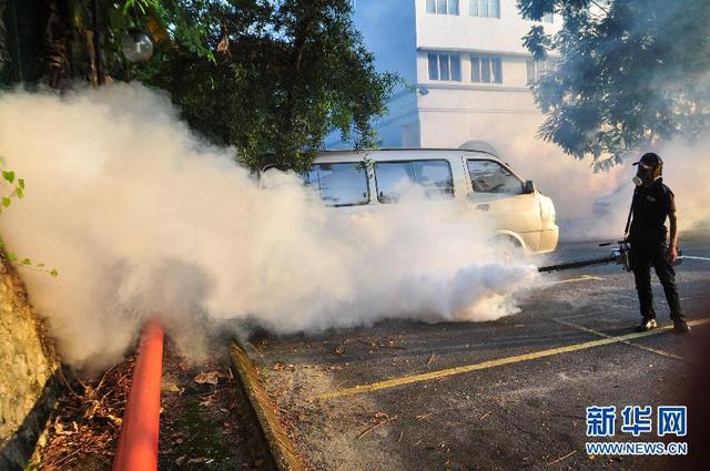 馬來西亞噴煙霧滅蚊防登革熱症