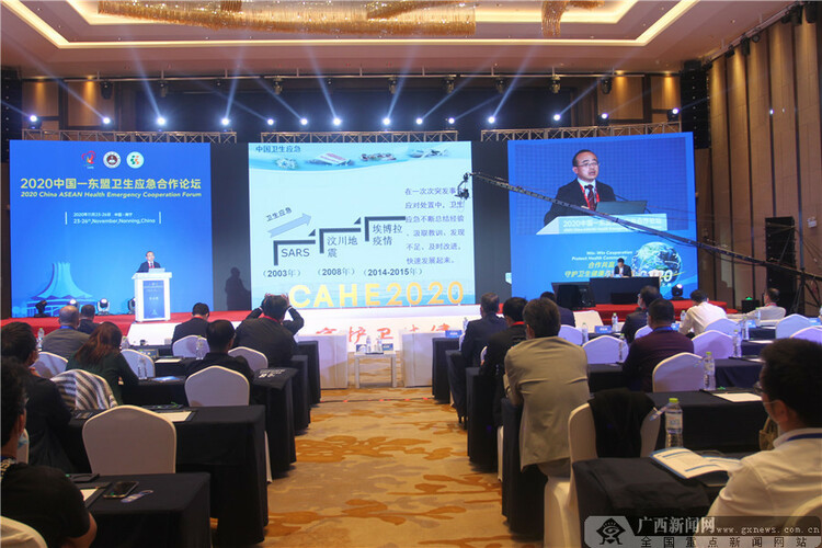 2020中国—东盟卫生应急合作论坛在南宁开幕