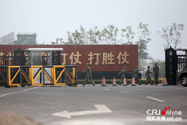 记者实地探访北京“阅兵村” 设有酷似天安门建筑
