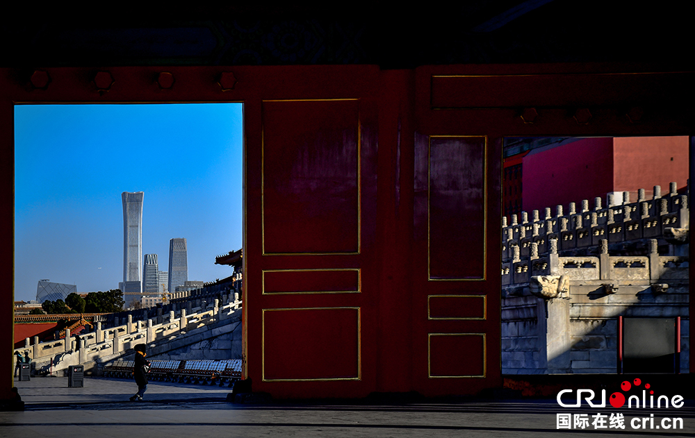 圖片默認標題_fororder_時代宮門  拍攝于北京故宮博物院。