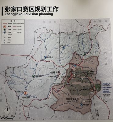 河北崇礼地图图片