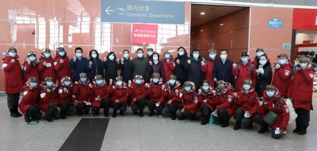 中國醫科大學附屬盛京醫院第三批馳援湖北襄陽醫療隊啟程