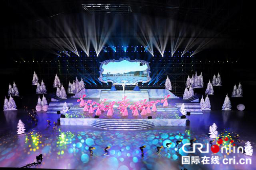 【黑龙江】【原创】大型情景歌舞剧《冰之梦》在七台河市首演