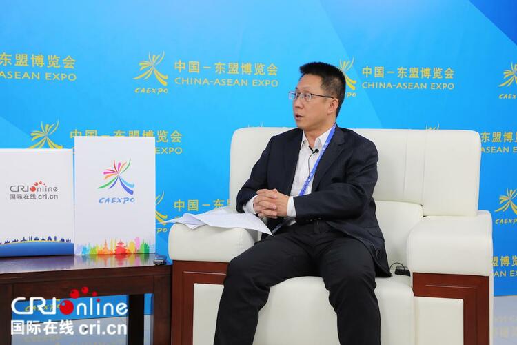 数字广西集团执行总裁唐丹众：广投集团通过东博会提升了品牌影响力