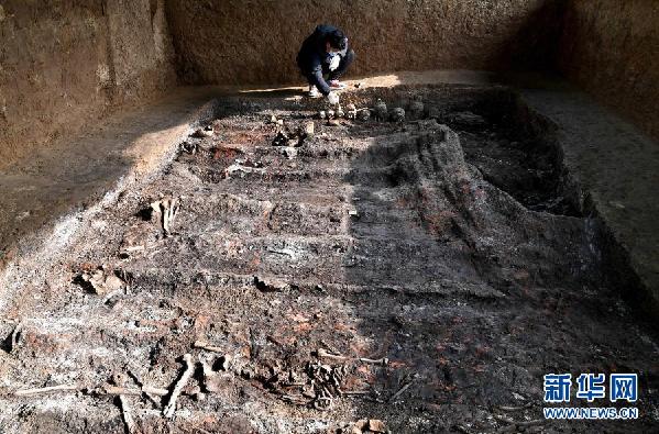 河南洛陽發現2600多年前戎人王級大墓
