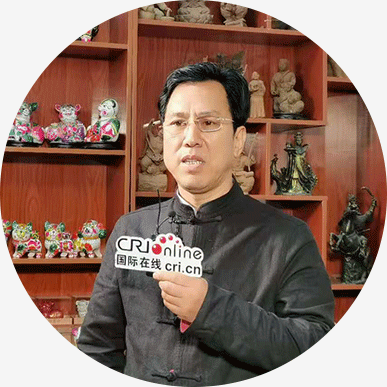 【“薪火”访谈室】凤翔泥塑“百炼成金”  古老艺术在传承中获得“新生”_fororder_原图模板111