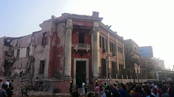 意大利駐開羅領館發生爆炸致1死
