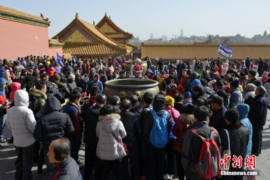 北京故宮限流8萬人次 首度提前關閉購票通道