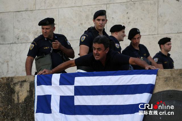 希臘民眾反歐盟示威 抗議債務協議和緊縮政策
