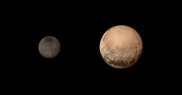 人类探测器首次近距离飞过冥王星 传回高清照片
