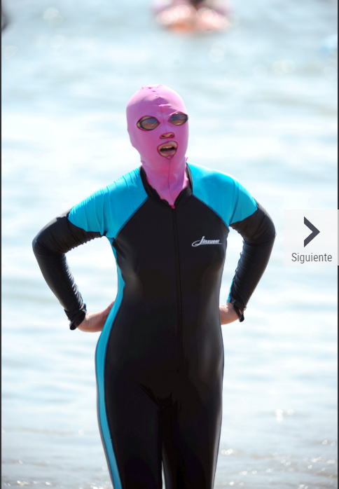 西媒評中國女性愛用“臉基尼”:口味真奇特