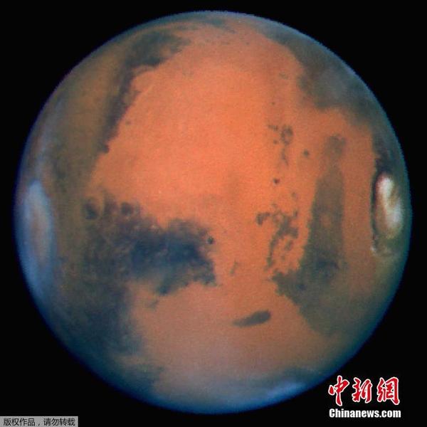 图为火星“证件照”。