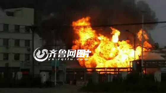 山東日照一石化企業發生火災爆炸