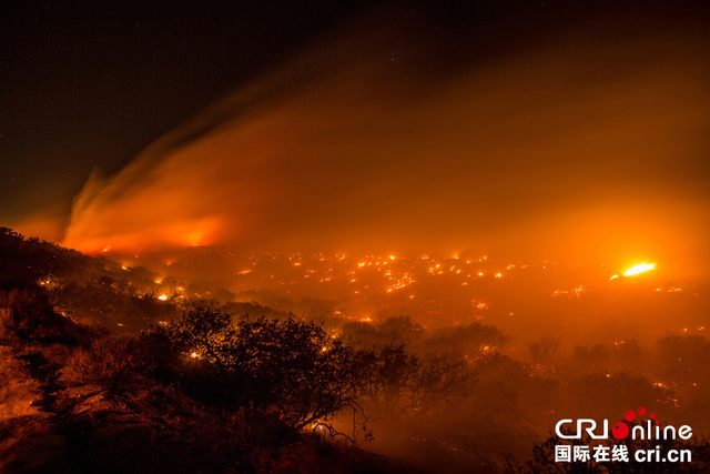 加州森林大火蔓延 2800人撤离家园