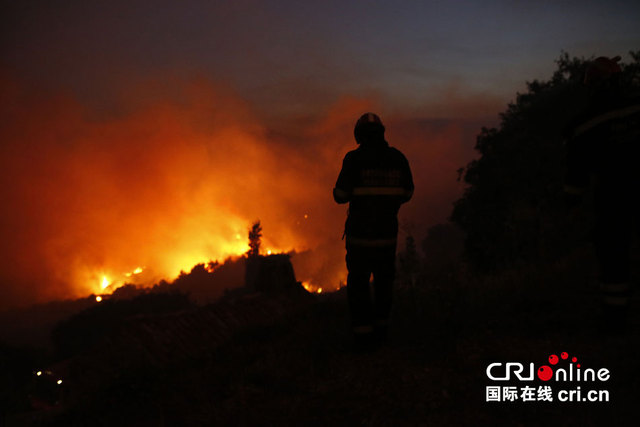 克罗地亚南部旅游胜地山火肆虐 游客居民被迫撤离