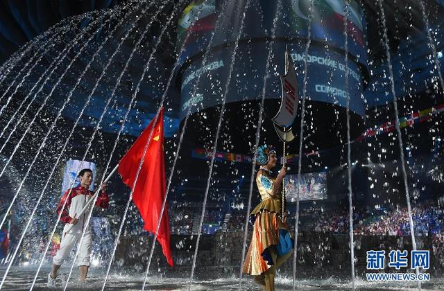 2015游泳世錦賽開幕 普京出席開幕式