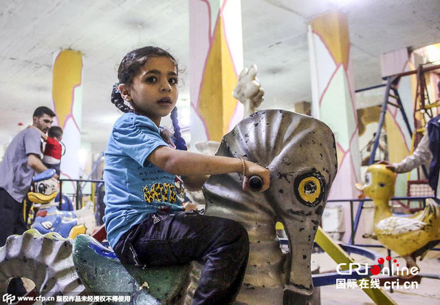 敘利亞活動家建地下游樂場保護兒童免遭空襲
