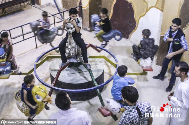 敘利亞活動家建地下游樂場保護兒童免遭空襲