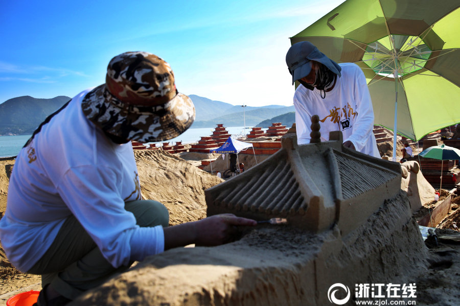 舟山國際沙雕節正式開雕