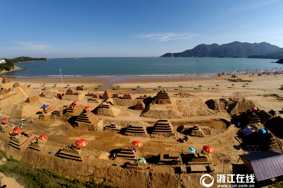 舟山國際沙雕節正式開雕