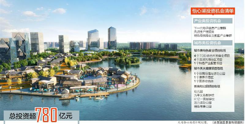 总投资超780亿元 多项世界级项目落户天府怡心湖