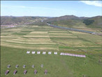 河北张家口：坝上秋意显_fororder_张家口市张北县战海乡境内的农田