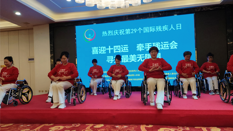 第29個國際殘疾人日活動在西安市舉行