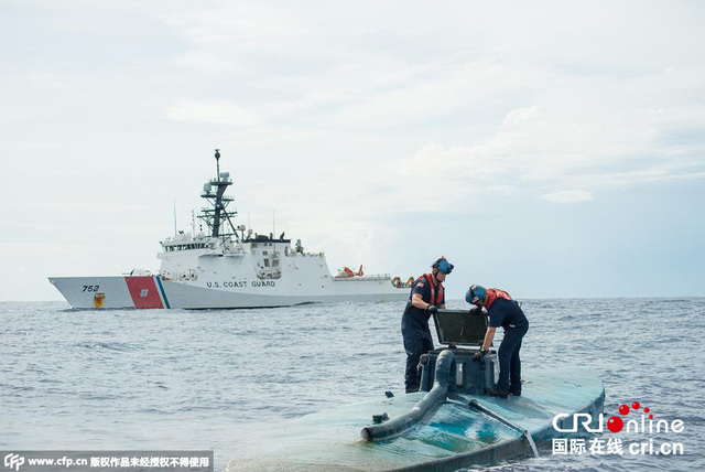 美海警破史上最大毒品走私案 查获上亿美元可卡因