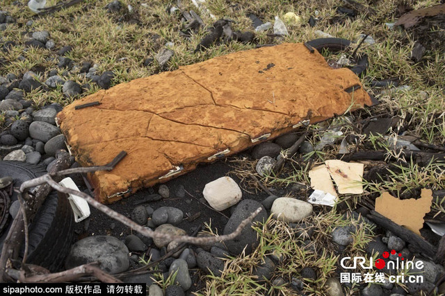 留尼汪島再現疑似MH370殘骸