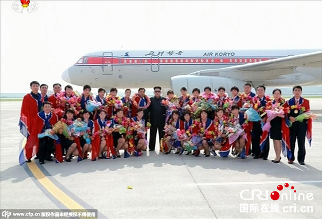 朝鮮女足東亞杯衛冕 金正恩親自前往機場迎接