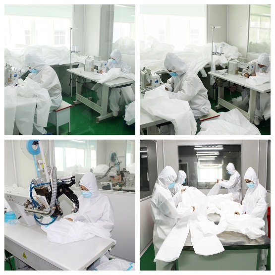 37年才子责任担当！抗“疫”到底！ ——才子男装升级医用防护服投产成功