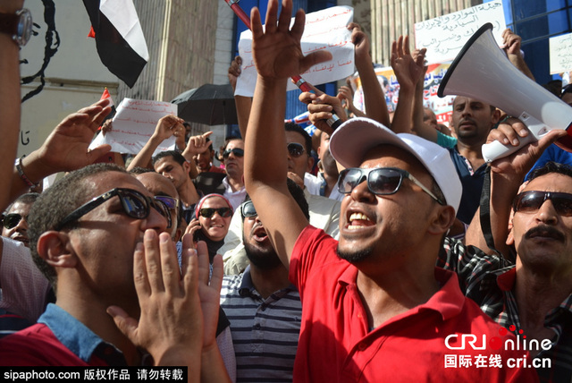 埃及民众举行大规模反贪污游行 要求解雇财政部长