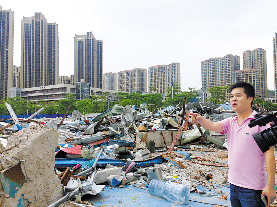 深圳兩老人深夜被“綁走” 返回發現店舖被強拆