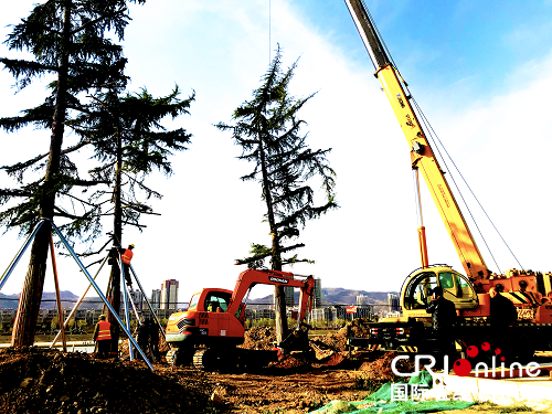 【河南供稿】河南盧氏:人間最美四月天 城市建設染芳菲